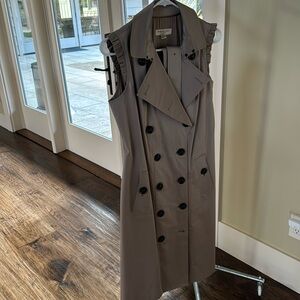 Burberry Sleeveless Trench Dress